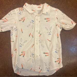 Boys Old Navy Rabbit Bunny Easter Shirt